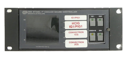 Granville Phillips 360250 360 Stabil Vacuum Gauge Controller Working Surplus