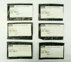 Parker 060916V8562 Parofluor O-Ring 6-916 V8562-75 Reseller Lot of 6 New Spare