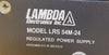 Lambda LRS 54M-24 DC Regulated Power Supply Reseller Lot of 4 Used Working