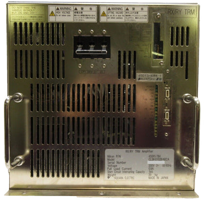 Yaskawa Electric CLSR-0102B-N2CA RX/RY TRM Amplifier Nikon 4S065-784 NSR Working