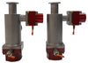 MKS Instruments 100016886 Vacuum Isolation Valve AMAT 3870-06568 Lot of 2 Spare