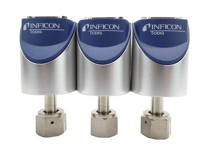 Inficon 3CB1-F5E-2300 Capacitance Diaphragm Gauge CDG025D Lot of 3 Working Spare