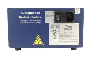 MKS Instruments AS00455-01 eDiagnostics System Interface Blue Box 8000x AMAT New