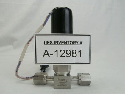 Swagelok SS-BNV51-2C High-Purity Bellows Valve AMAT 9150-00180 Used Working