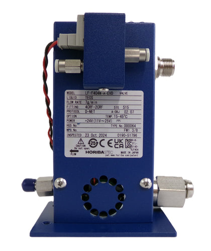 Horiba STEC LF-F404M-A-EVD Flow Control AMAT 0190-51796 Working Surplus