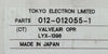 CKD LYX-1398 Pneumatic Valve Set of 2 TEL Tokyo Electron CT012-012055-1 New