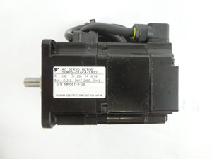 Yaskawa Electric SGMPS-01ACA-YA13 AC Servo Motor Lot of 2 Working