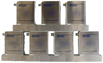 Brooks GF125C-105871 Mass Flow Controller MFC AMAT 0190-49895 Lot of 7 Surplus
