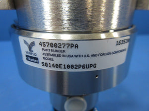 Parker Veriflo 45700277PA Pressure Regulator SQ140E1002P6UPG Used Working
