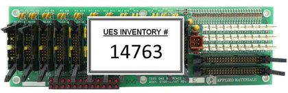 AMAT Applied Materials 0100-09107 TEOS Gas Interface Board PCB Working