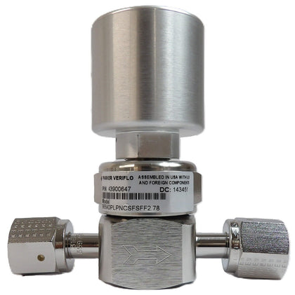 Parker Veriflo 43900647 Diaphragm Valve 955AOPLPNCSFSFF2.78 New Surplus