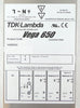 TDK-Lambda V609RGG Power Supply Vega 650 Sciex Spectrometer Working Surplus