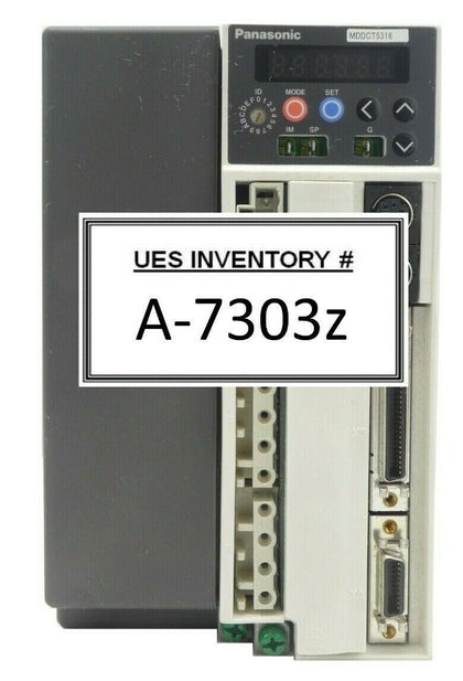 Panasonic MDDCT5316 AC Servo TEL Tokyo Electron 5080-192753-11 Lithius IRAM