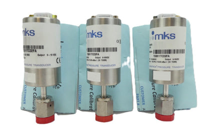 MKS Instruments 722B11TCD2FA Baratron Pressure Transducer Lot of 3 Refurbished