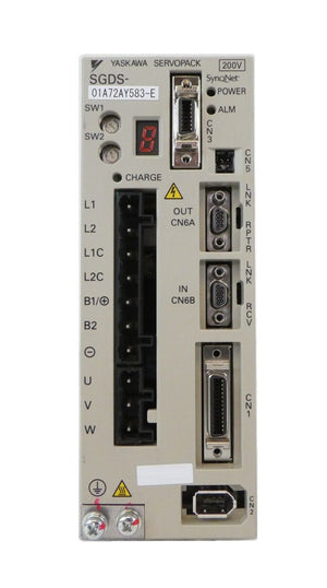 Yaskawa Electric SGDS-01A72AY583 Servo Drive SERVOPACK SynqNet Lot of 2 Working