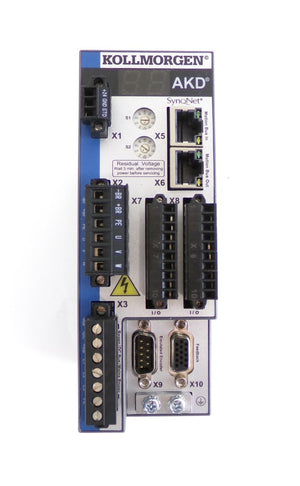 Kollmorgen AKD-B00606-NBSQ-0000 Servo Drive SynqNet Reseller Lot of 2 Working