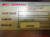 Edwards NGW073000 Pneumatic Gate Valve Assembly 410 70 Cu Damaged Plug As-Is