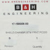 Novellus Systems 17-158006-00 Bottom Front Chamber Shield PC300 New Surplus