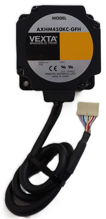 Oriental Motor AXH450KC-5 DC Motor and Driver Set AXHM450KC-GFH AXHD50K New