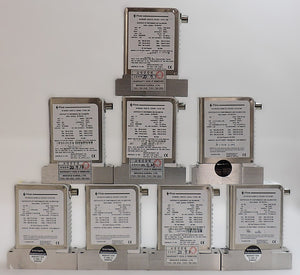 Brooks Instrument GF125C-105872 Mass Flow Controller MFC Lot of 8 Surplus