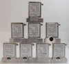 Brooks Instrument GF125C-105872 Mass Flow Controller MFC Lot of 8 Surplus