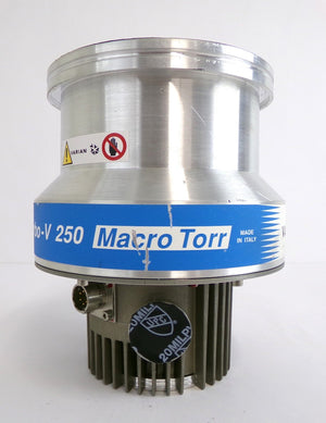 TV 250 PUMP Varian 9699007S027 Turbomolecular Pump TV-250 Turbo Working