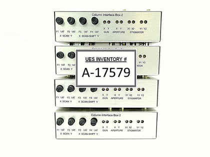 AMAT Applied Materials SV 300 LT Column Interface Box 2 Lot of 4 SEMVision cX