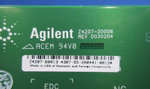 Agilent Technologies Z4207-20006 Interface Board PCB Card Z4207 NC4 Used Working