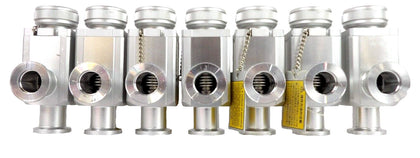 SMC XLH-16 Manual High Vacuum Angle Valve Reseller Lot of 7 Working Surplus