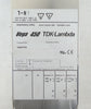TDK-Lambda V40FFFD Spectrometer Power Supply Vega 450 AB Sciex Working