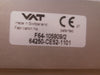 VAT 64250-CE52-1101 Motorized Actuator HV High Vacuum Gate Valve Cut Screw Used