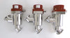 MKS Instruments 99Q0652 Pneumatic Angle Valve Reseller Lot of 3 Working Surplus