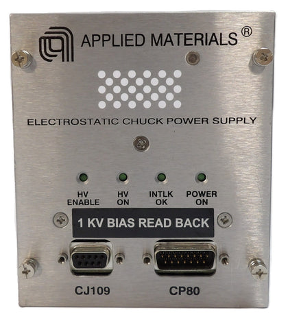 AMAT Applied Materials X3286 Electrostatic Chuck Power Supply 0190-14140 Working