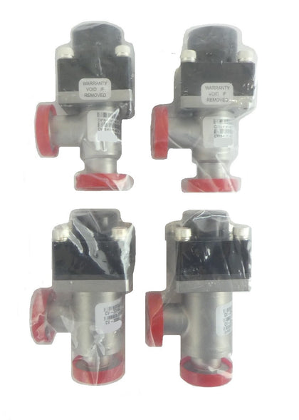 MKS Instruments CV-33544 CV-K1K1-NCW Vacuum Isolation Valve Lot of 4 New