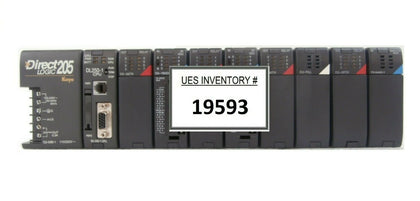Automation Direct D2-09B-1 9-Slot PLC D2-250-1 DirectLOGIC 205 Koyo Working