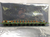 Schroff 23000-041 11 Slot Backplane Board PCB Bio-Rad Quaestor Q7 Overlay Used