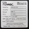 Ruwac MX361EX Explosion-Proof Industrial Vacuum 12- Gallon 150 CFM New Surplus