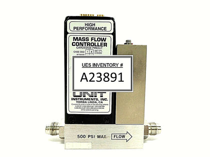 UNIT Instruments 1200-101288 Mass Flow Controller MFC UFC-1200A 100 SCCM SiCl4