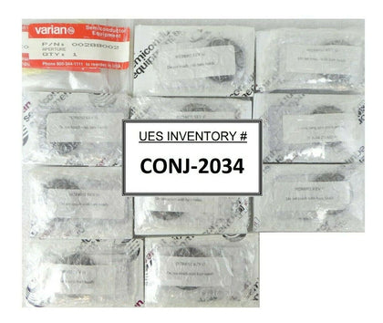 Varian Ion Implant Systems 00288002 .210 Diameter Aperture Lot of 11 New Surplus