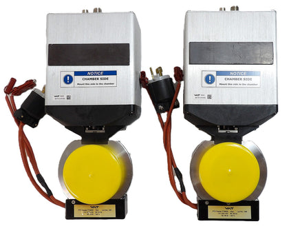 VAT 61234-KAGQ-BFS2 Butterfly Valve Control Series 612 Lot of 2 Working