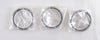 Edwards M56104054 iXH Series PTFE Check Valve with Clamp Lot of 3 New Surplus