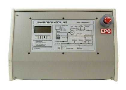 SCP Santa Clara Plastics 2700 Standard Recirculation Unit Not Working As-Is