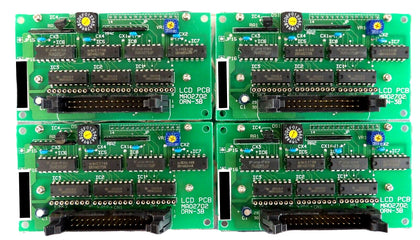 TEL Tokyo Electron CT2980-090037-11 LCD PCB Display Unit Lot of 4 Working