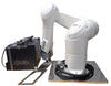 Stäubli TX90 LSCR 6-Axis Robot Arm with End Effector CS8C-TX90 Controller As-Is