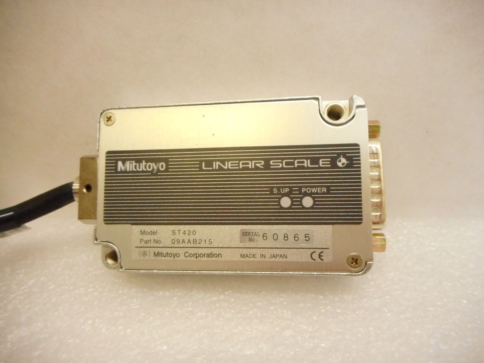 Mitutoyo 09AAB222A(1m) Linear Scale ST420 Nikon NSR-S307E DUV Scanning Used