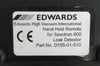 Edwards D155-01-510 Hand Held Remote Spectron 600 Leak Detector Working Surplus