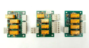 Plasma-Therm 80568 Signal Relay Board PCB Lot of 3 Clusterlock 7000 Spare