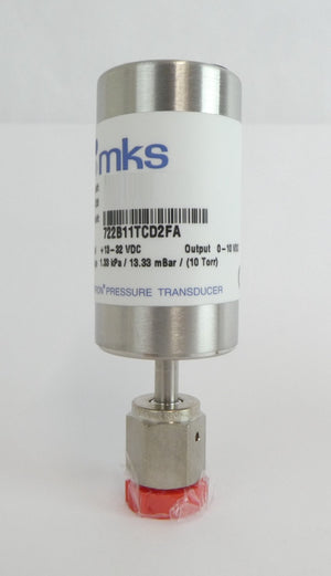 MKS Instruments 722B11TCD2FA Baratron Transducer 722B Lot of 2 Refurbished