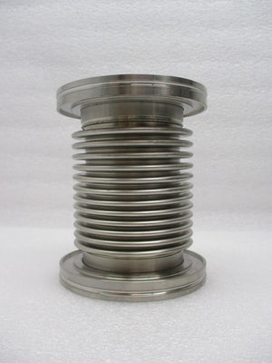 Edwards ISO80 High Vacuum Flexible Bellows Stainless iQDP Series Used Working