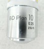 Nikon BD Plan 10 0.25 Microscope Objective 210/0 OPTISTATION 3 & 7 Working